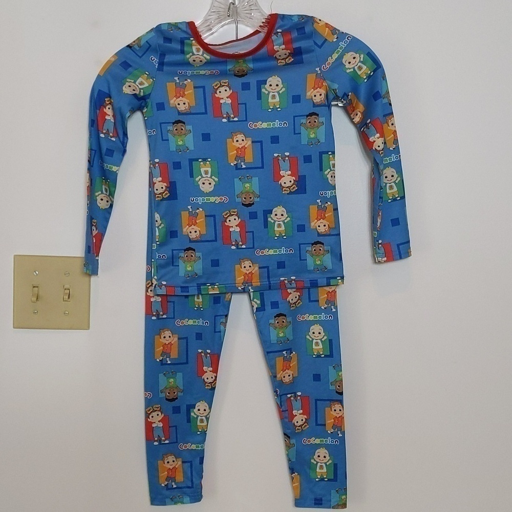 Cuddl Duds Cocomelon Matching Pajama Set Long Sleeve Long Pants